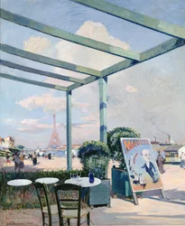 Der Fluss bei Auteuil am 